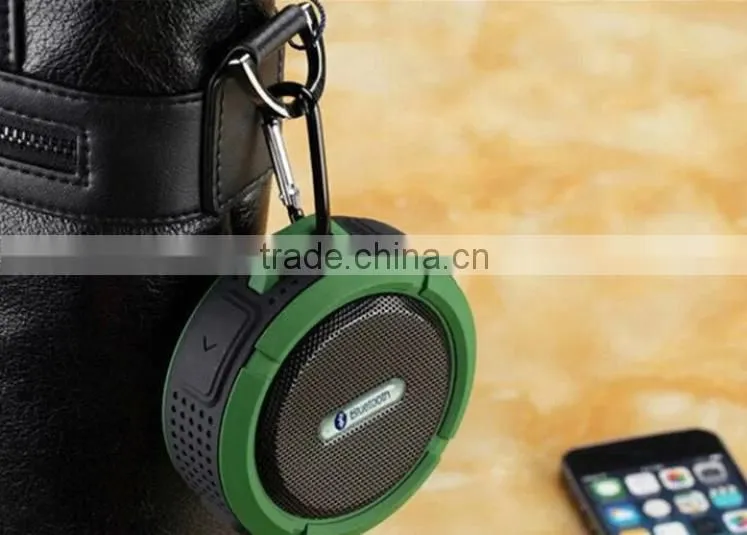 Waterproof Speaker Flash Light Bluetooth Speaker With Power Bank Free Sample
