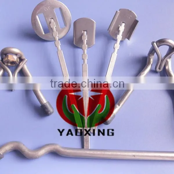 ceramic special shaped products with 310s anchor refractory anchor v anchor