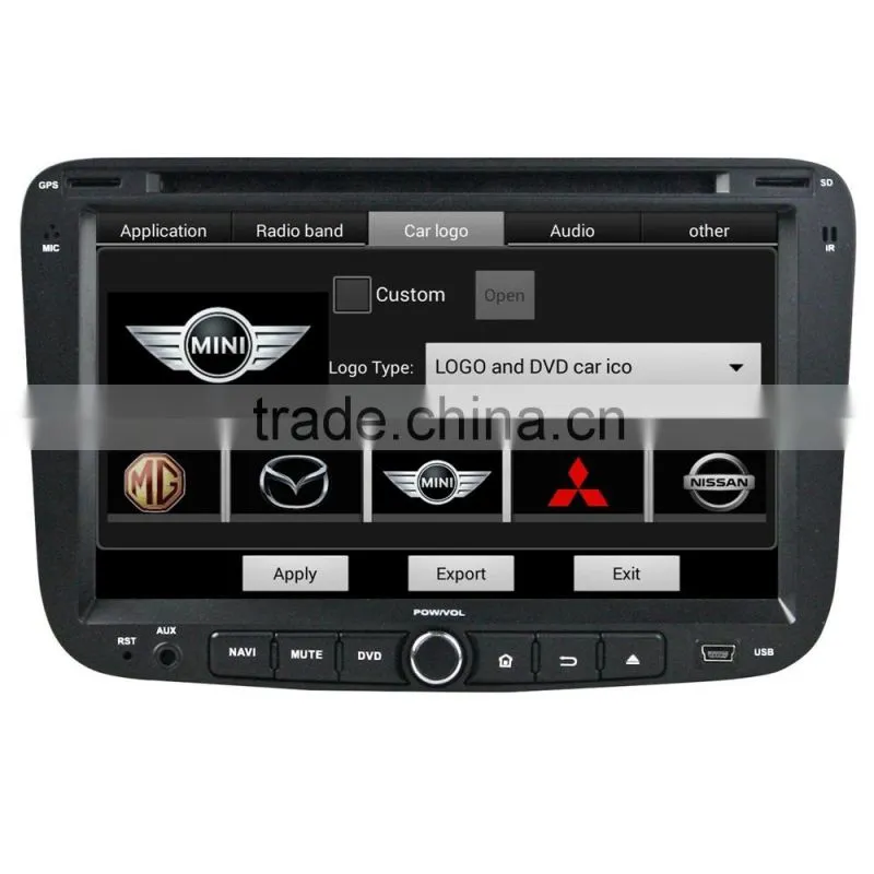 KLYDE quad core car multimedia system for Emgrand EC7 with BT Radio DVR IPOD GPS