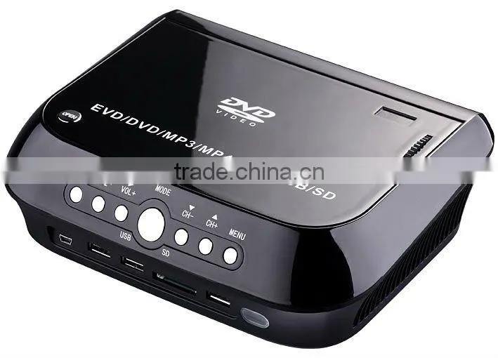 Cheap DVD projectors XGA1024*768 with function of MP3 MP4 MP5 TV tuner USB SD AV
