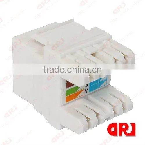 Cat6 UTP keystone jack/modular Jack