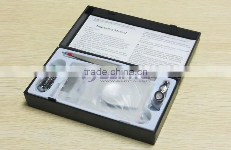 10g to 50g Capacity 0.001g/0.005ct Division Gold/Silver/Diamond Digital Jewelry Scale