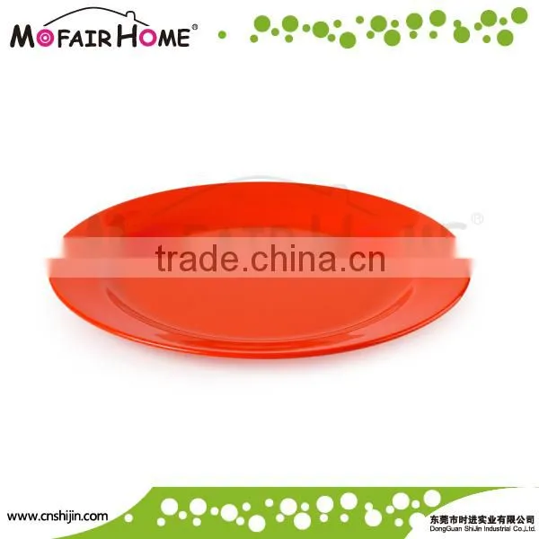 Colorful Sectional Melamine dinner plates