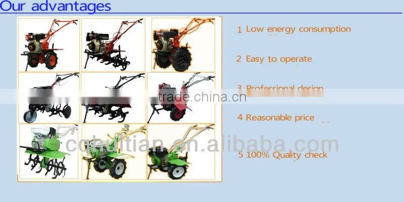 HT-105 6hp Farm Rotary tiller handbar