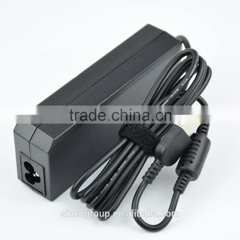 2015 shenzhen High Copy Replacement 20V 4.5A ac adapter charger square pin yellow