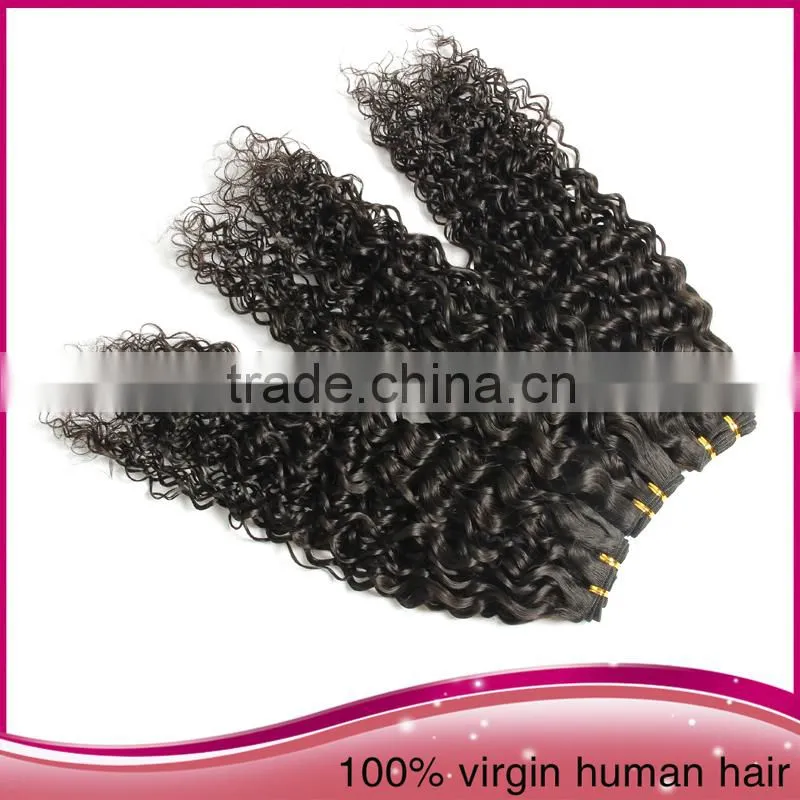 New Hair 100% Human Hair Extension Cheap Wholesale baby Curly Unprocessed Virgin Peruvian Hair weave