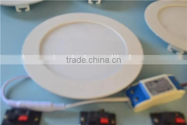 Wholesale SMD2835 12W round panel led with aluminum alloy