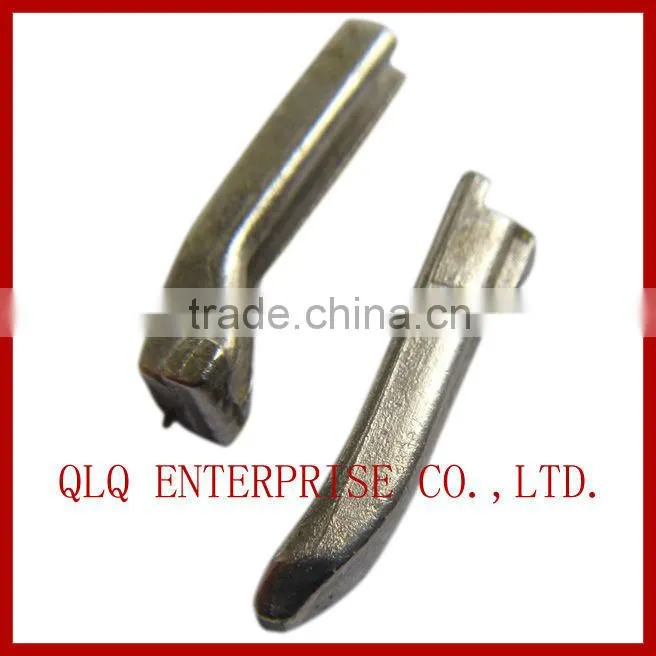 Metal Zinc Pin and Box for Open end Nylon Zippers
