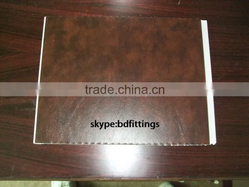2016 New Design PVC Board cheap roofing materials bathroom pvc ceiling cladding