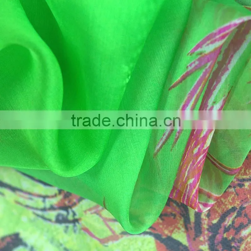 Natural pure chinese silk chiffon fabric