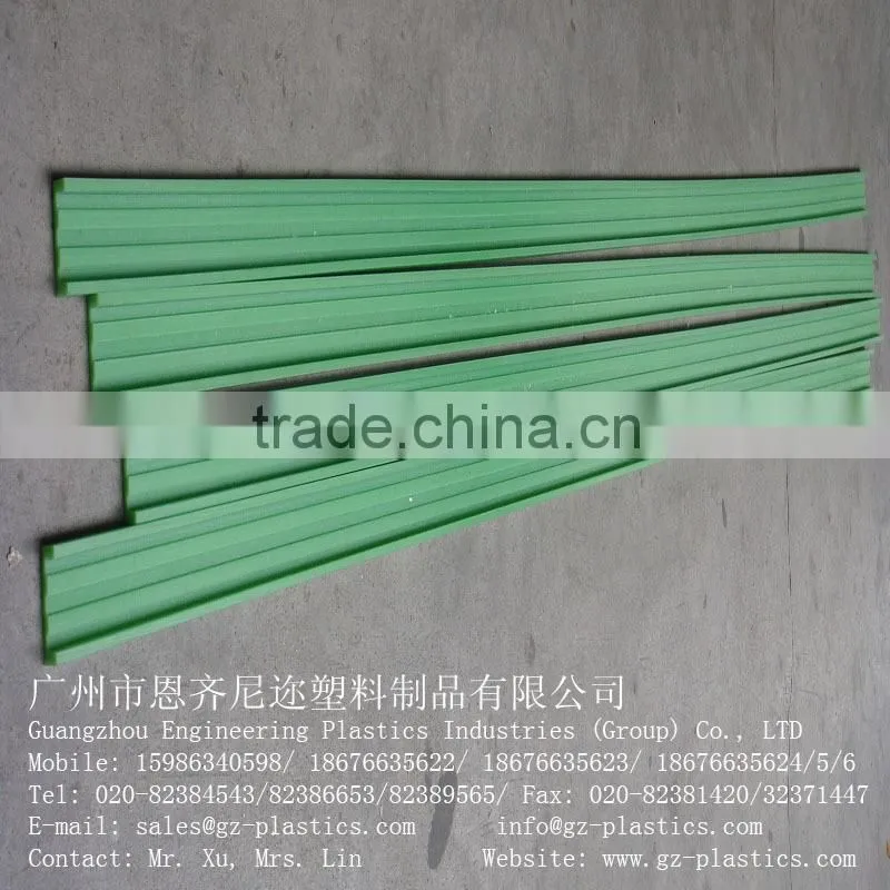 HDPE plastic UHMWPE PE polyethylene nylon linear guide rail