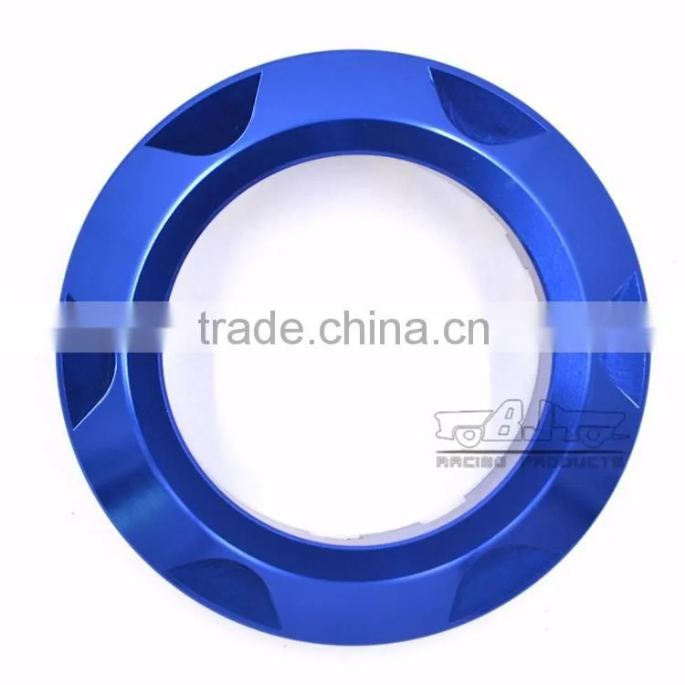 BJ-ISC-TMAX Motorcycle Blue CNC Aluminum Ignition Switch Cover for Yamaha T MAX 530 2013-2015