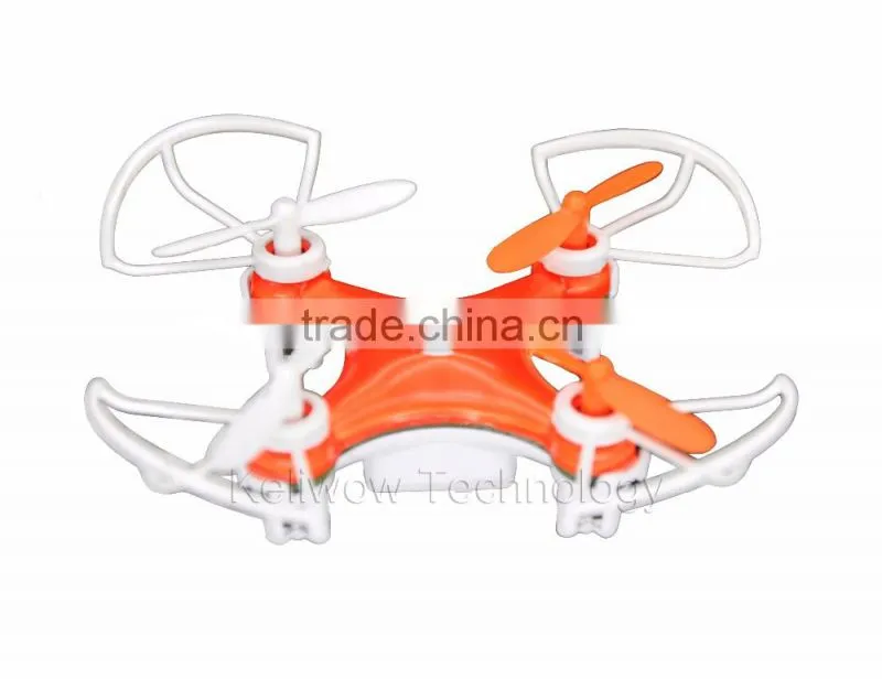 Mini rc drone with 2.4Ghz remote controller PC plastic mini drones