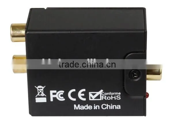 Optical Coaxial digital audio coverter for hdmi to 5.1 rca analog with 3.5mm video