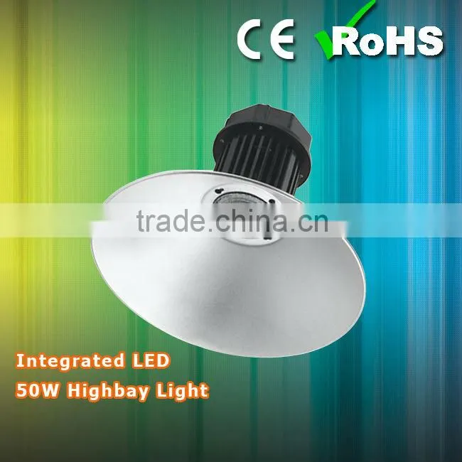 Intergated 50W Light LED High Bay Lamp Industrial Factory Shopping Exhibition Warehouse