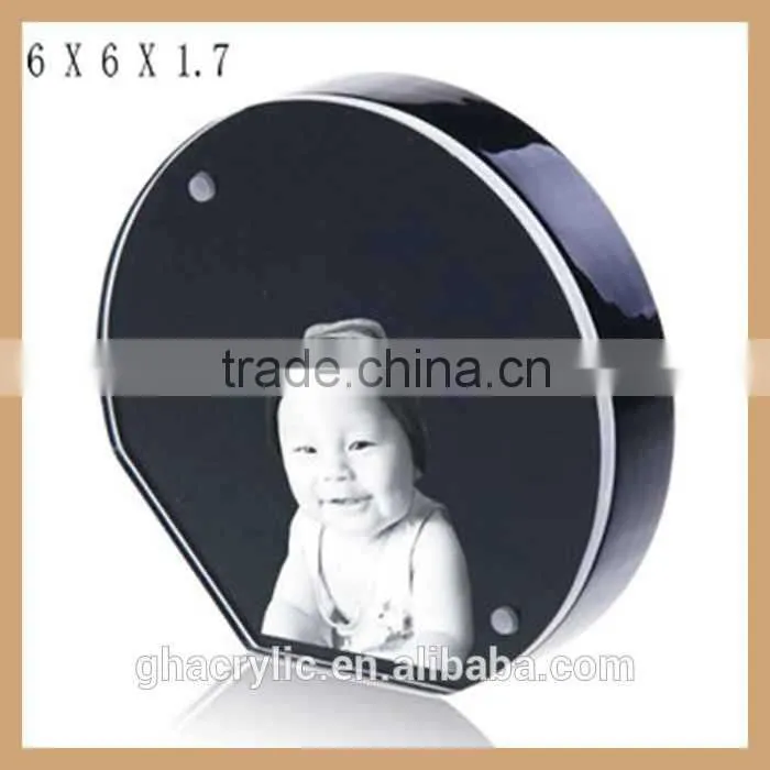 High quality fashion wholesale photo frame keychain for sale