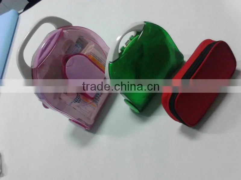 Different Colors First Aid Kit