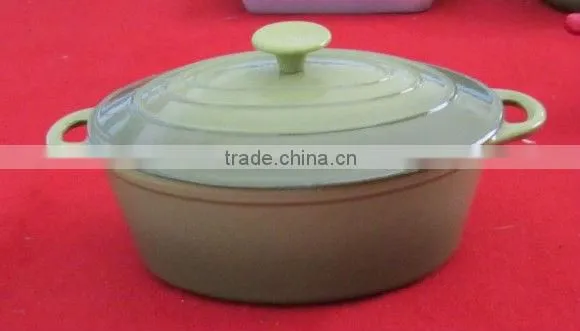 cast iron casserole/round casserole/oval casserole/dutch oven/sauce pot