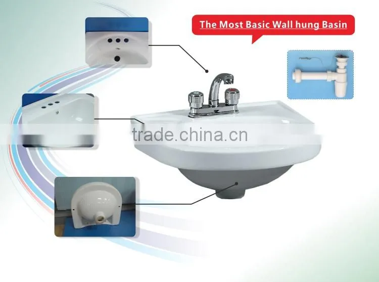 Bathroom porcelain sanitaryware wash basin
