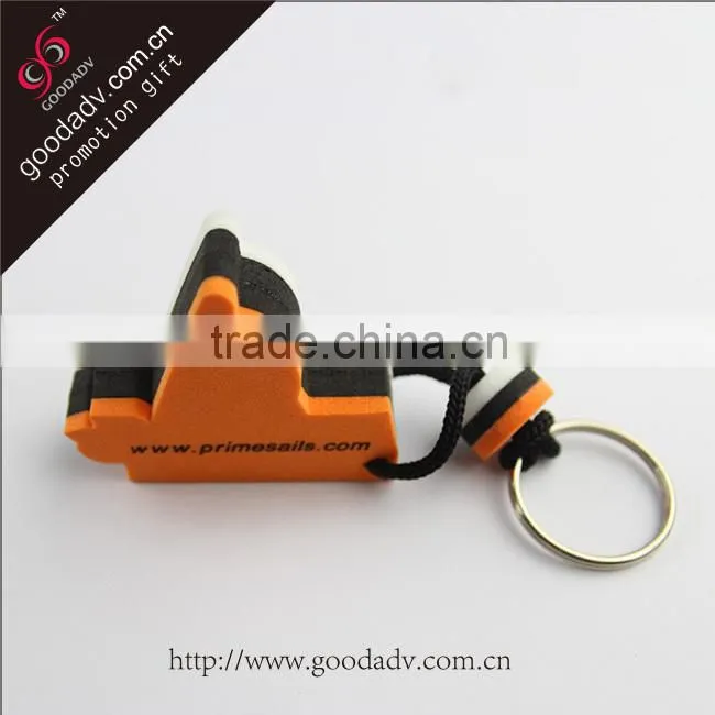 Chinese manufacturers custom cheap promotional gifts EVA plastic keychain