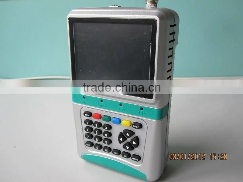 Portable 3.5 inch LCD DVB S digitial satellite finder SF-3000