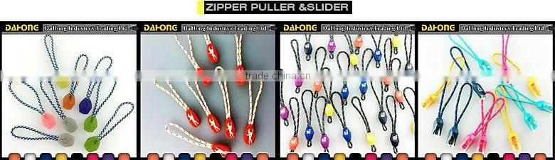 high quality custom design plastic puller zipper sliders