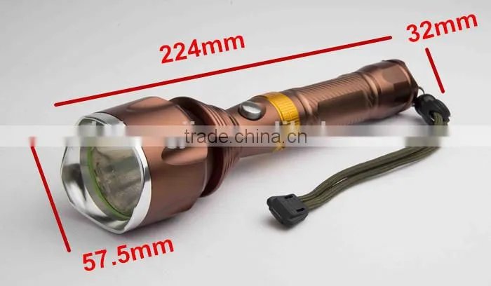 most powerful led flashlight torch light, t6 rechargeable led flashlight, led long range flashlight torch