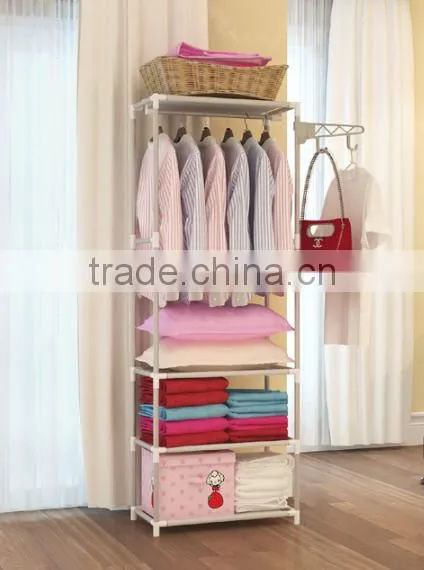 Removable home furniture clothes display rack