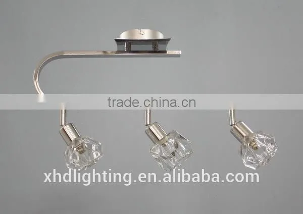 Zhongshan XHD 3 heads European iron ceiling lamp modern Ceiling lamp with light source