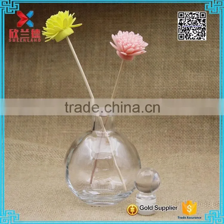 250ml 8oz ball shape custom made reed diffuser glass bottles