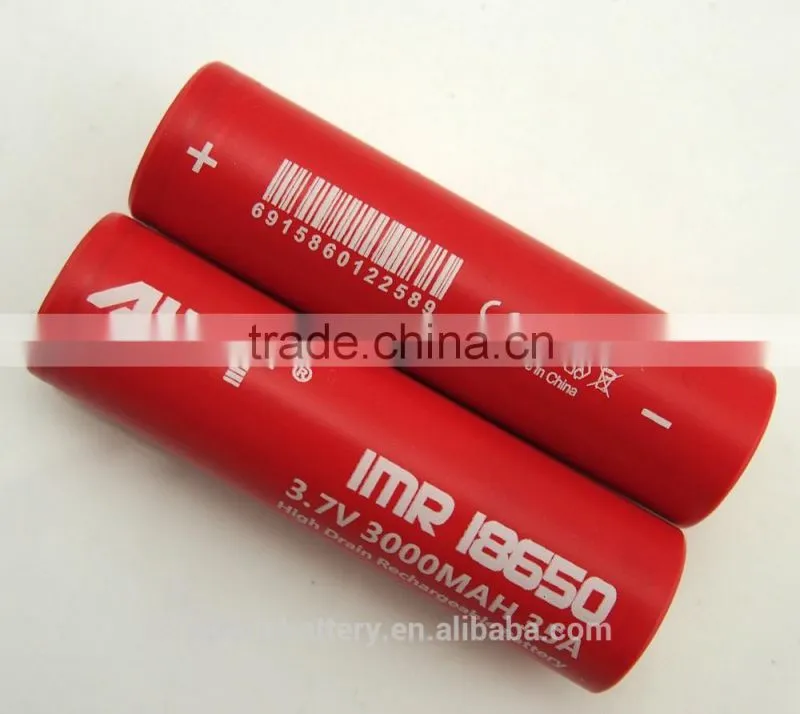 Hot selling AWT 18650 3000mah 35A 3.7v Subox mini kit vape mod box mod griffin rta philippines avocado 24 rdta awt 18650