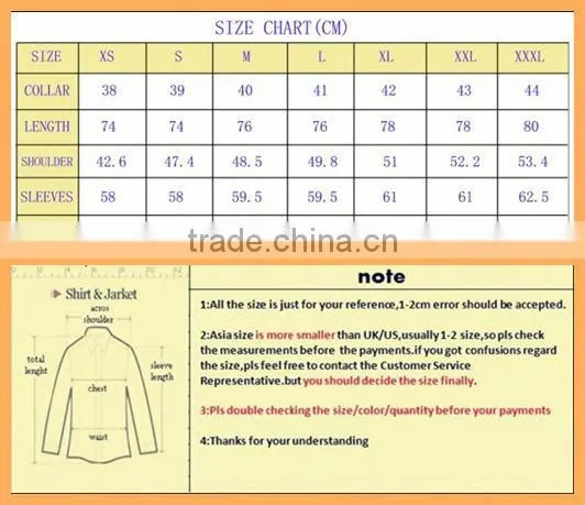 Hot new products for 2016 uk fashion latest new model 100% cotton slim fit men's long sleeve shirt