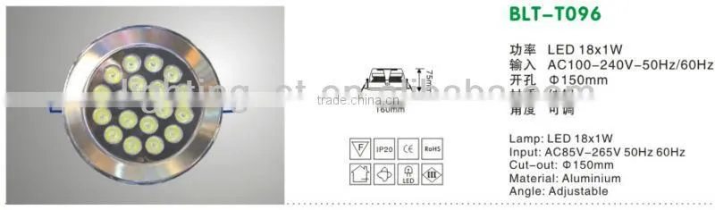 18w Led Ceiling Light Ceiling Led Light Led Ceiling Spot Light