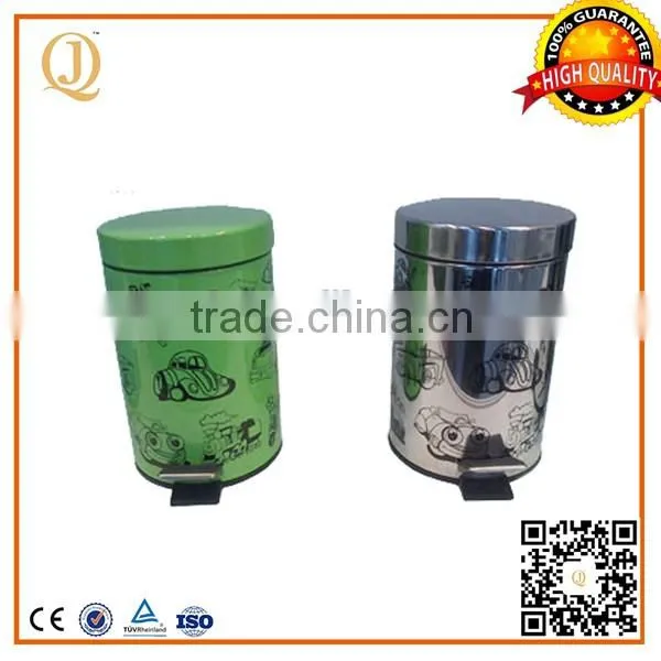 factory price home essential 5L round kitchen bin metal kitchen recycle bins