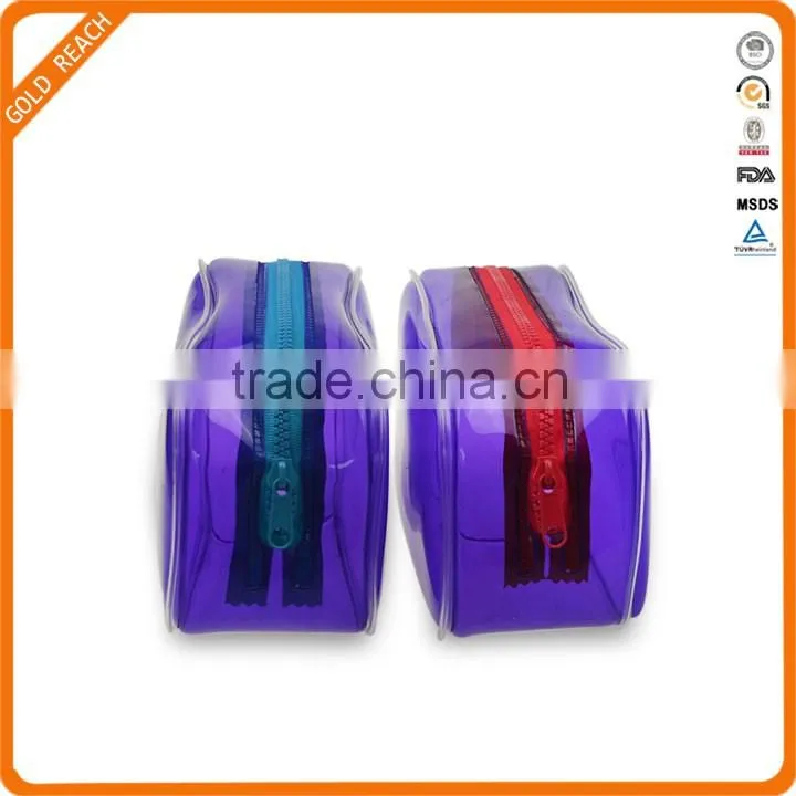 2016 customized high quality pvc travel toiletry bag