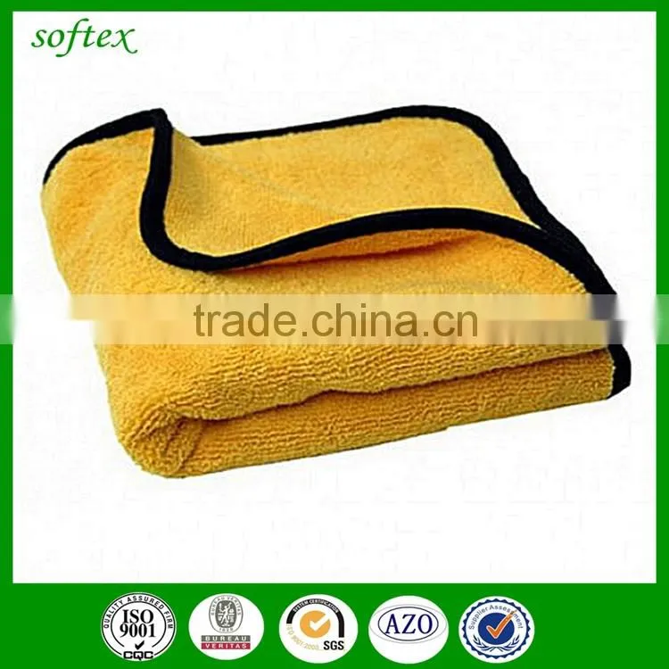 coral fleece best car drying microfiber towel