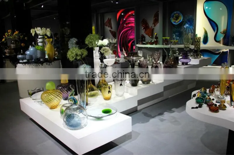 Colour Design Decorative Glass Vases