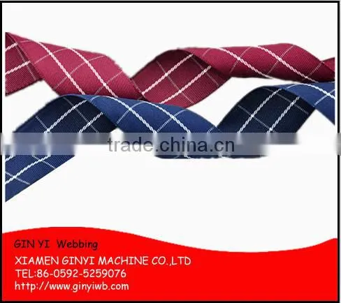 Polyester Decorative Grid Ribbon/tartan Ribbon/check Ribbon