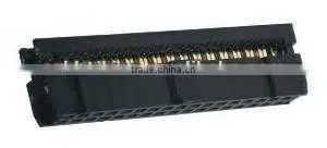 Dual row 2.54mm pin header cable female connector