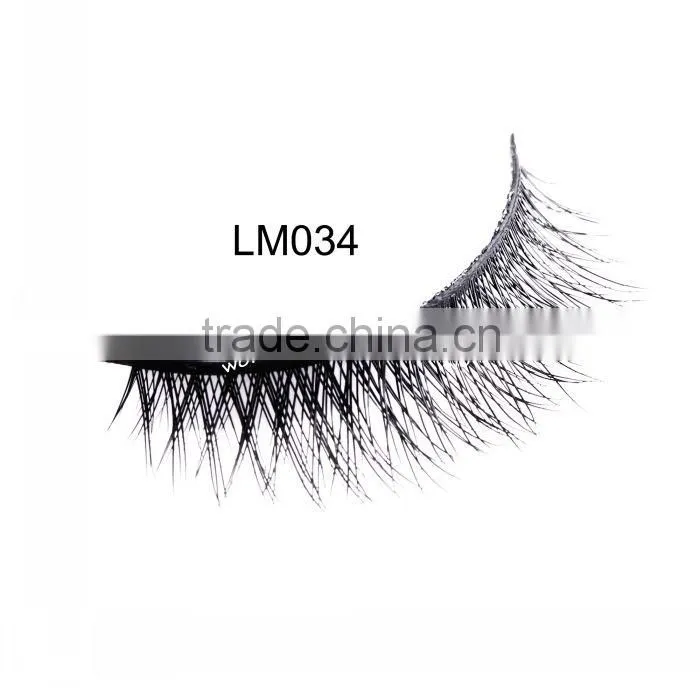 best quality siberian mink fur strip eyelash real mink false eyelash with custom packaging