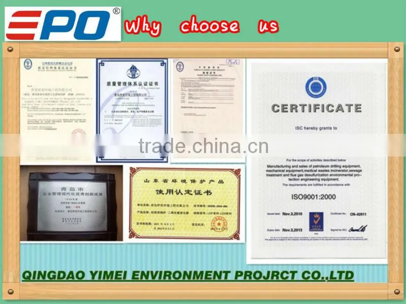Inclined Tube sedimentation tank equipment for sewage treatment
