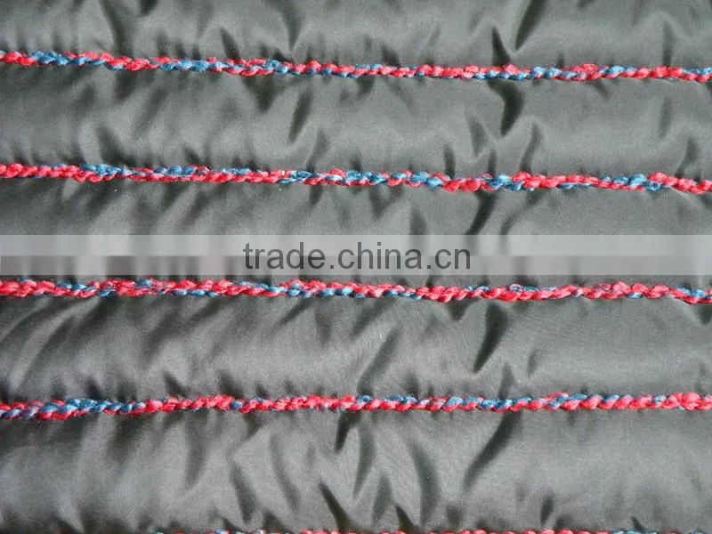 Waterproof padding cotton quilted embroidery fabric