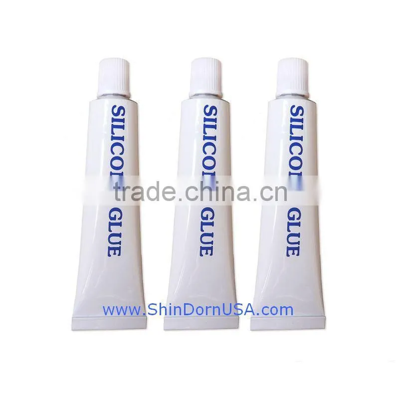 Colorless silicone adhesive for metal to metal silicone sealant
