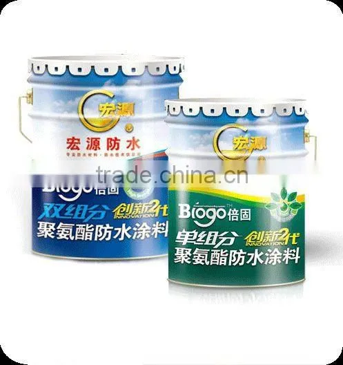 Cheap double component polyurethane waterproof coating/building materials imports from China