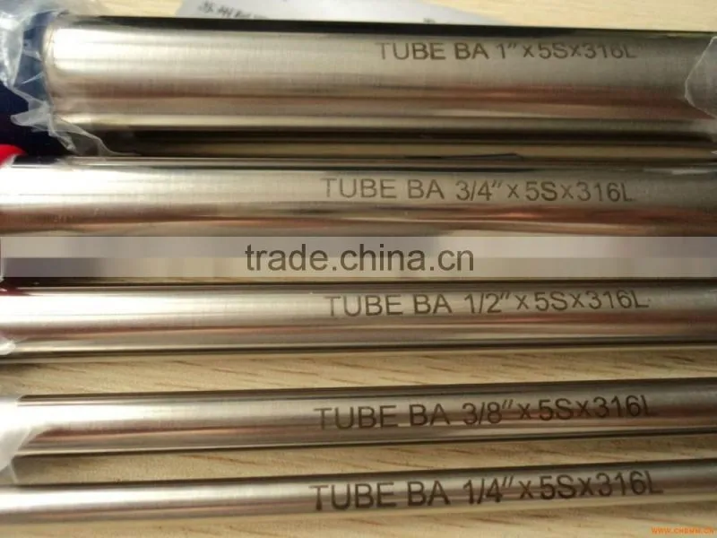 Food grade Welded Sanitary 304 316L Stainless Steel Pipe