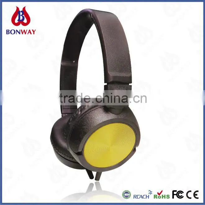 Stylish cheap stereo headset for pc