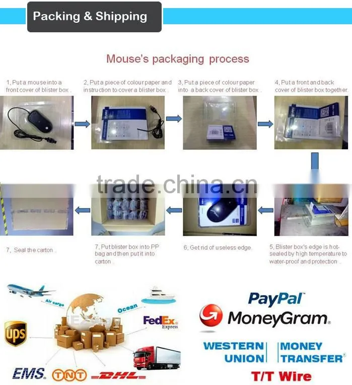 Custom Printed usb wireless car mouse testing