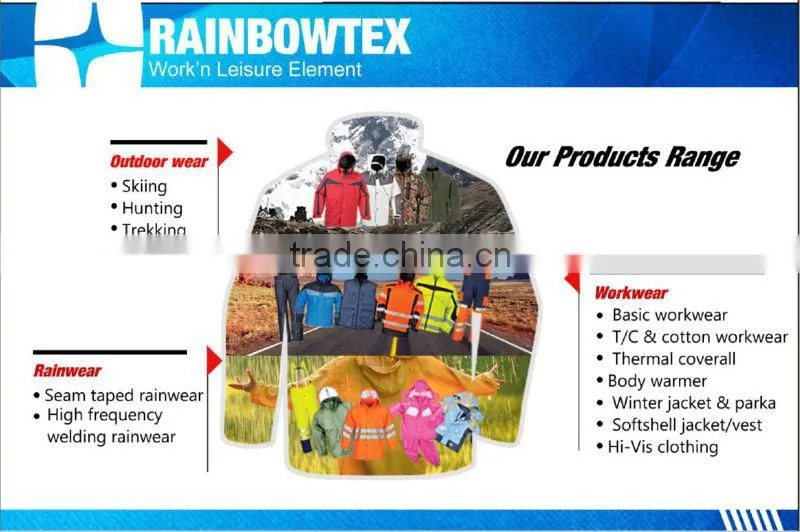 LONG HOODED WATERPROOF RAINCOAT