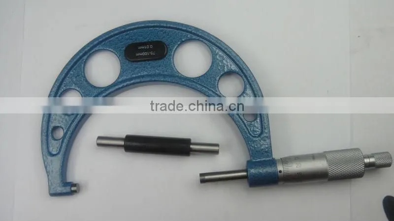 High Quality 75mm Outside Micrometer Measuring Instrument