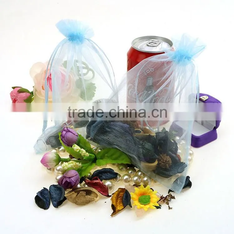 Organza,satin,microfiber,velvet,organza Material and Recyclable Feature personalized organza bags